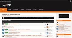 Desktop Screenshot of forum.hardedge.org